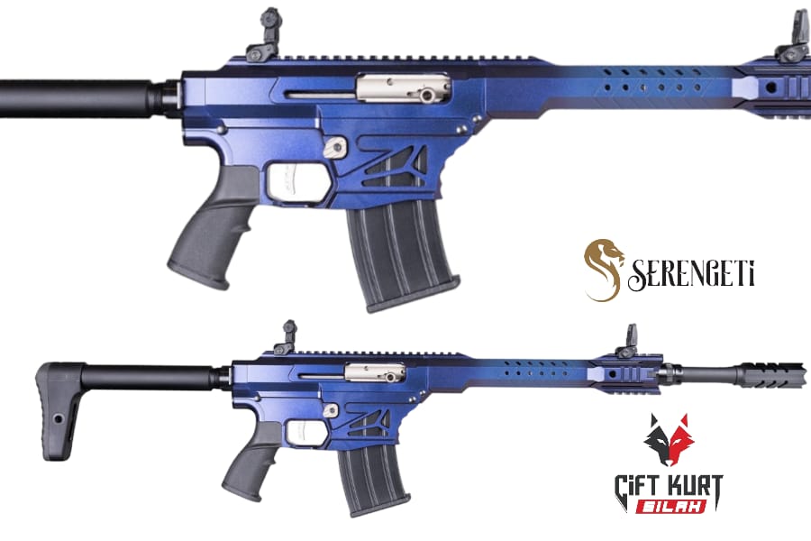 Serengeti LEGION-120 Blue Şarjörlü Yarı Otomatik Av Tüfeği